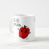 SIE WIRD ÄPFEL Tasse SEIN (Vorderseite Links)