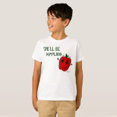 SIE WIRD APPLES Kids Basic T - Shirt SEIN (Vorne ganz)