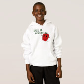 SIE WIRD APPLES Kids Hooded Sweatshirt SEIN (Vorne ganz)