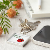 SIE WIRD APPLES Schlüsselanhänger SEIN (Seite)