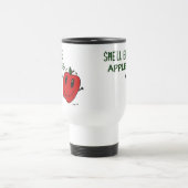 SIE WIRD APPLES TRAvel Mug SEIN Reisebecher (Mittel)