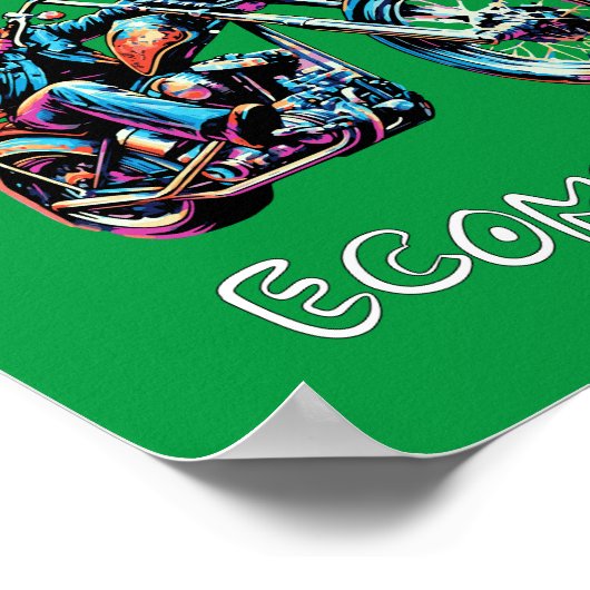 Sie wird das richtige Chopper Poster haben (Ecke)