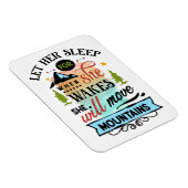 Sie wird die Berge bewegen Magnet (Rechte Seite)