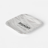 Sie wird eine Mama-Halloween-Kinderdusche. Pappteller (Gewinkelt)