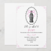 Sie wird gleich platzen! einladung (Vorne/Hinten)