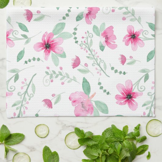 Sie wird mit Stärke und Würde gekleidet Geschirrtuch (Gefaltet)