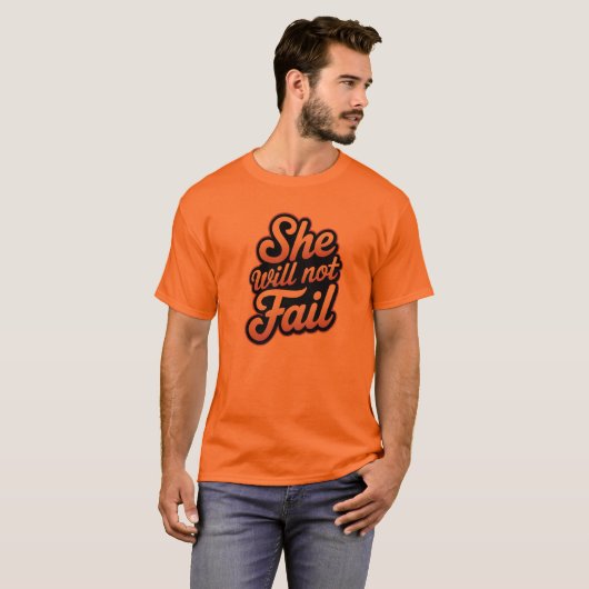 Sie wird nicht versagt T-Shirt (Vorne ganz)