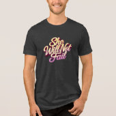 Sie wird nicht versagt Tri-Blend shirt (Vorderseite)