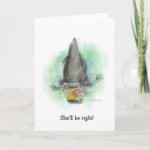 Sie wird richtig Karte sein (Vorderseite)