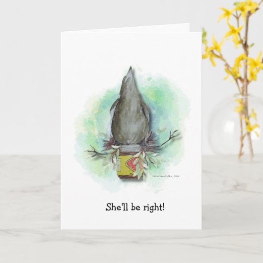 Sie wird richtig Karte sein (Gelbe Blume)