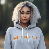 Sie wird schon recht sein hoodie