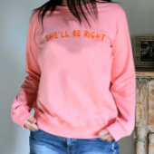 Sie wird schon recht sein hoodie