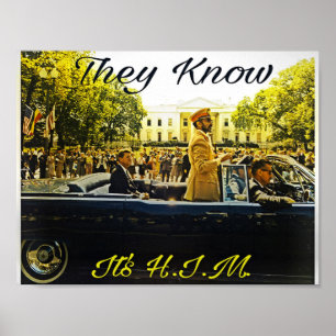 Sie wissen, dass es H.I.M. ist Poster