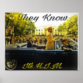 Sie wissen, dass es H.I.M. Poster (Vorne)