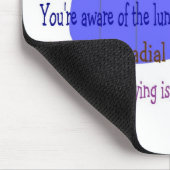 Sie WISSEN, DASS SIE EINE Funktelegrafie WENN… Mousepad (Ecke)