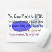 Sie WISSEN, DASS SIE EINE Funktelegrafie WENN… Mousepad (Mit Mouse)