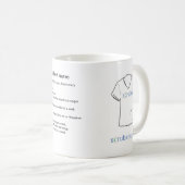 Sie wissen, dass Sie eine Schwesternschülerin Kaffeetasse (VorderseiteRechts)