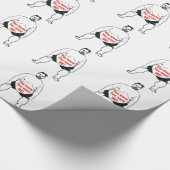 Sie wissen, dass Sie mich fettes Geschenkpapier (Ecke)