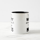 Sie wissen, es sind Ihre Medikamente, Medikamente, Zweifarbige Tasse (Mittel)