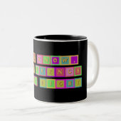 Sie wissen, hatten die Franzosen… Recht Zweifarbige Tasse (VorderseiteRechts)