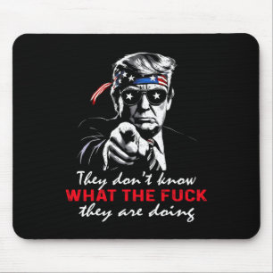 Sie wissen nicht, was die F machen, die lustige Wa Mousepad