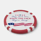 Sie wissen nicht, was sie tun Lustiger Spruch Pokerchips (Einzeln)