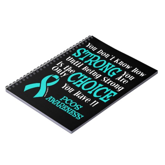Sie wissen nicht, wie stark...PCOS-Notebook ist Notizblock (Linke Seite)
