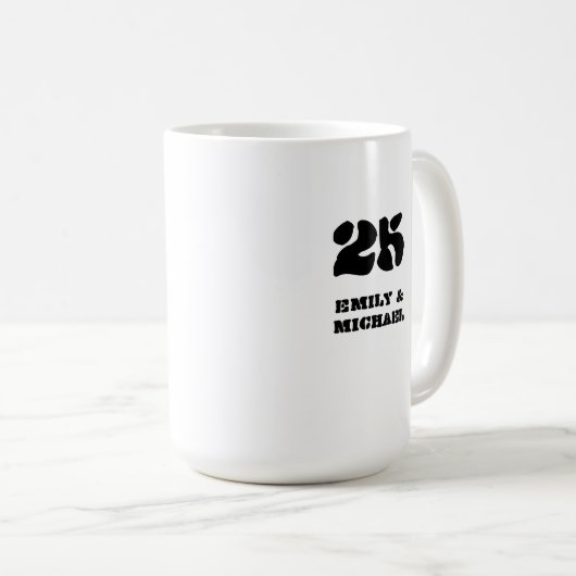 Sie wissen, Sie waren Verheiratet (addieren Jahren Kaffeetasse (VorderseiteRechts)