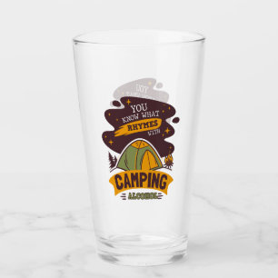 Sie wissen, was Rhymnen mit Camping Alkohol Glas