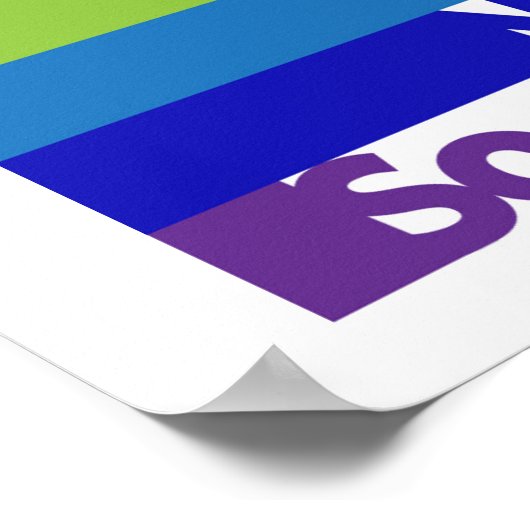 Sie wissen, wer Sie nicht sind Poster (Ecke)