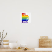 Sie wissen, wer Sie nicht sind Poster (Küche)