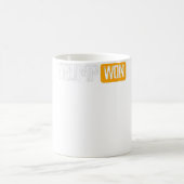 Sie wissen, wer Trump gewonnen hat, ist mein Präsi Kaffeetasse (Mittel)