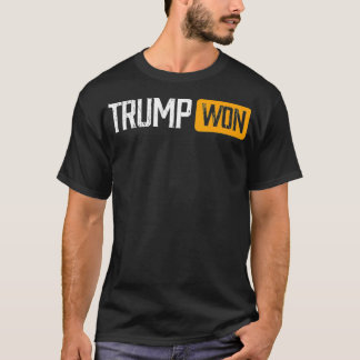 Sie wissen, wer Trump gewonnen hat, ist mein Präsi T-Shirt