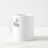Sie - Wissenschaftlicher Aufkleber2 Kaffeetasse (Vorderseite Links)