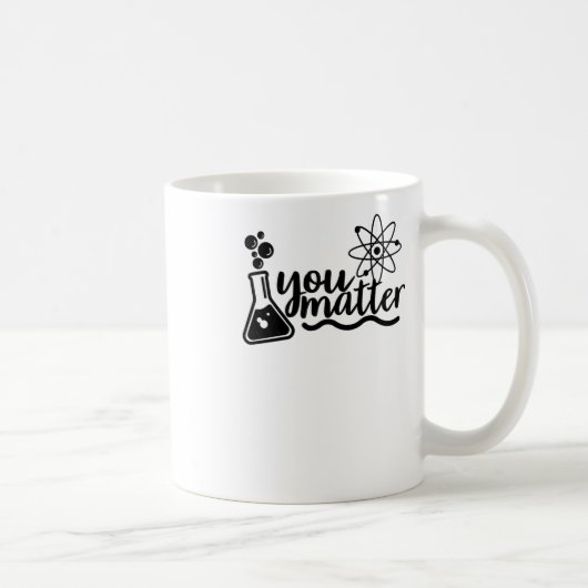 Sie - Wissenschaftlicher Aufkleber2 Kaffeetasse (Rechts)