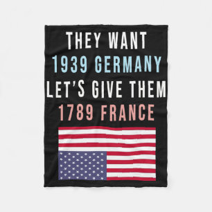 Sie wollen 19&# Deutschland gibt ihnen 1789 Franc Fleecedecke