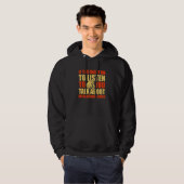 Sie wollen, dass ich über Freizeittauchen rede Hoodie (Vorne ganz)