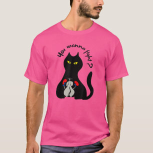 Sie wollen Mäuse und Niedliche Katzen bekämpfen T-Shirt