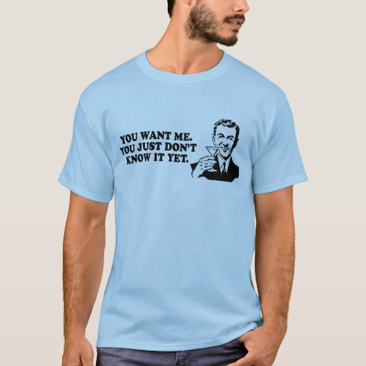 SIE WOLLEN MICH T - Shirt (Vorderseite)