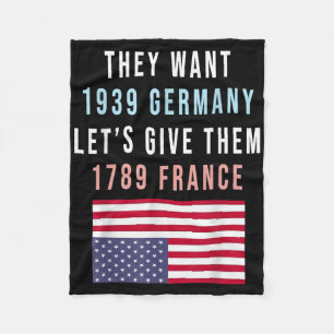 Sie Wollte 19 Deutschland Lasse ihnen 1789 Frankre Fleecedecke