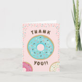 Sie Wollte nicht Miss Baby Dusche Danke Karte (Vorderseite)