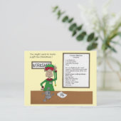 Sie wollten ein Geschenk dieses Weihnachten (Stehend Vorderseite)