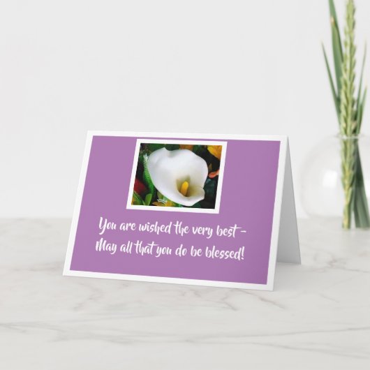 Sie wünschen die beste Karte (Vorderseite)