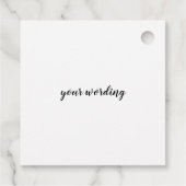 Sie wünschen sich einen hellen und fröhlichen Urla Geschenkanhänger (Rückseite)