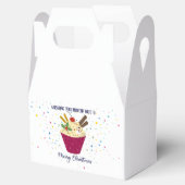 Sie wünschen sich Muffin, aber eine fröhliche Weih Geschenkschachtel (Geöffnet)