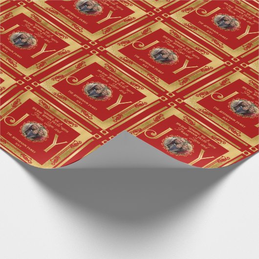 Sie wünschen Urlaub Jahreszeit Frieden Liebe und F Geschenkpapier (Ecke)