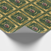 Sie wünschen Urlaub Jahreszeit Frieden Liebe und F Geschenkpapier (Ecke)