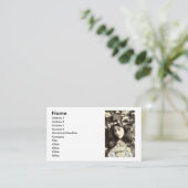 Sie wünschte, sie hätte Zeit Hinweiskarte (Stehend Vorderseite)