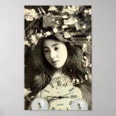 Sie wünschte, sie hätte Zeit Poster (Vorne)