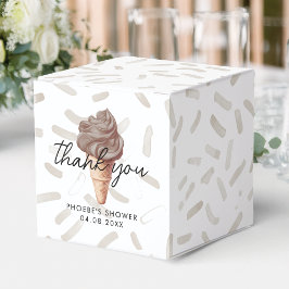 Sie wurde auf dem Schokoladenduschplatz aufgezogen Geschenkschachtel